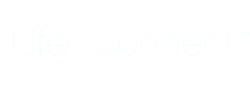 LifeConnect - Logo _ white